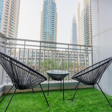 First Class Studio With Dubai Downtown Boulevard Viewアパートメント エクステリア 写真